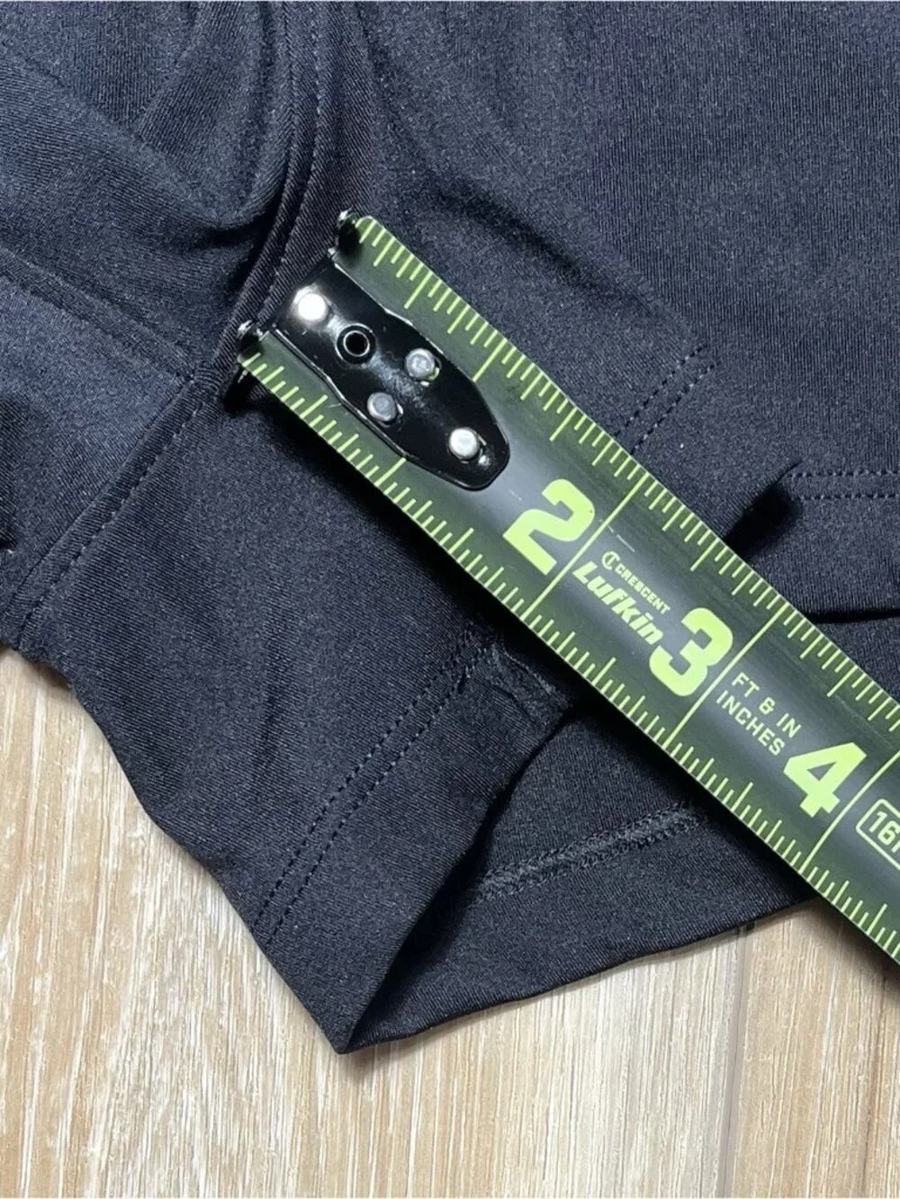 NWT CRZ Yoga Elastic Black Casual Shorts Inseam 2.5" - Women Size Small (4/6) - Picture 11 of 11